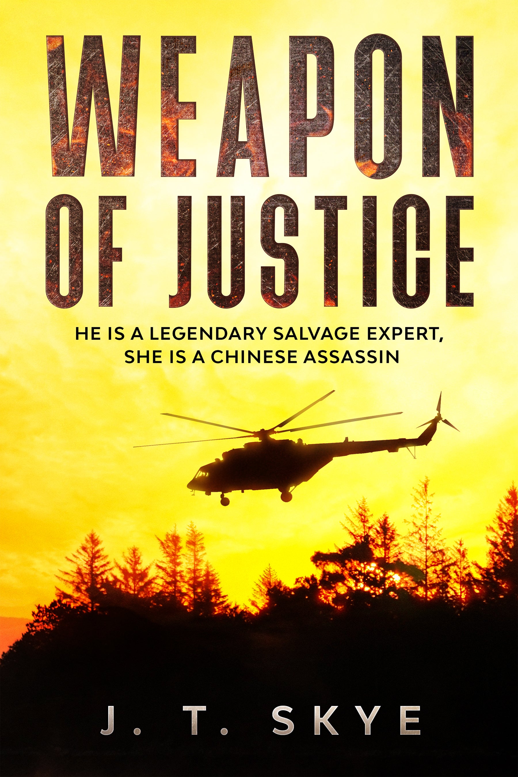 Weapon of Justice: He is a legendary salvage expert, she is a Chinese assassin - Super-fast, action adventure, thriller, flying & espionage